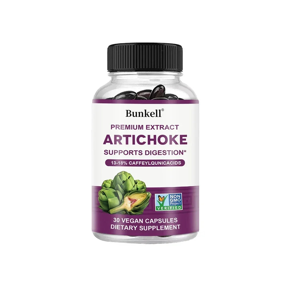 Artichoke Extract, 13-18% Caffeoylquinic Acids, Dietary Supplement, Supports Digestion, Liver and Bile Health, Cardiovascular