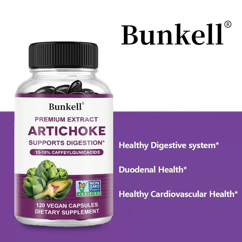 Artichoke Extract, 13-18% Caffeoylquinic Acids, Dietary Supplement, Supports Digestion, Liver and Bile Health, Cardiovascular