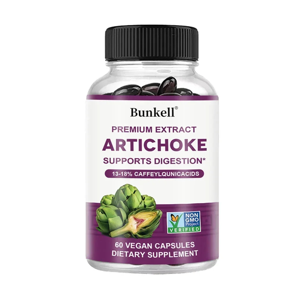 Artichoke Extract, 13-18% Caffeoylquinic Acids, Dietary Supplement, Supports Digestion, Liver and Bile Health, Cardiovascular