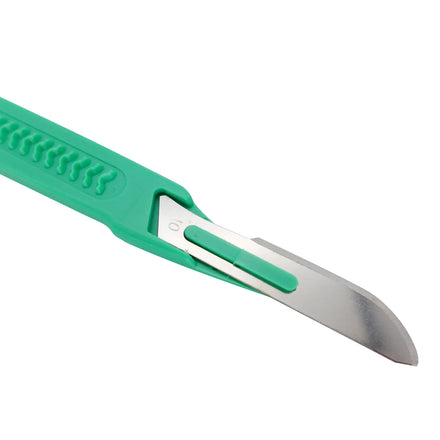 Aseptic Disposable 10# Round Head 10 Scalpels, 11 Point Scalpels For Surgical Skin, Laboratory Anatomy, Carving And Craft Hobby