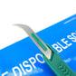 Aseptic Disposable 10# Round Head 10 Scalpels, 11 Point Scalpels For Surgical Skin, Laboratory Anatomy, Carving And Craft Hobby