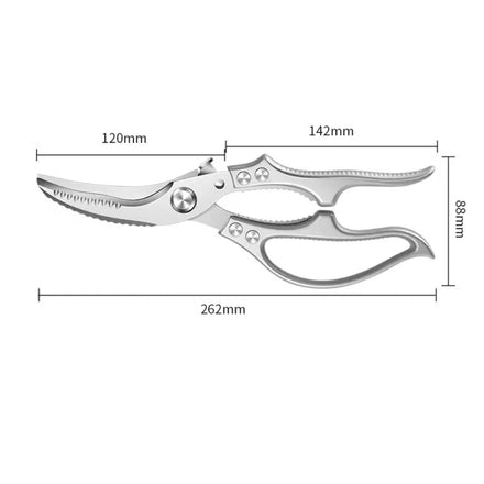 BAKULI-1pcs chicken bone scissors, household multifunctional thickened stainless steel kitchen bone cutter special food cutter
