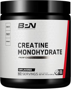 BARE PERFORMANCE NUTRITION, BPN Pure Creatine Monohydrate by Creapure, Safe and Effective, Unflavored, 60 Servings in Pakistan