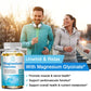 BBEEAAUU Chelated Magnesium Glycinate Capsules Promotes Muscle Heart and Bone Health Help Sleep Muscle Relaxation Anxiety Relief