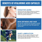 BBEEAAUU Hydrolytic Hyaluronic Acid Capsule Antioxidant Deeply Nourish Skin Brighten Elastic Skin and Joints Health
