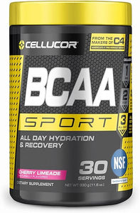 BCAA Sport, BCAA Powder Sports Drink for Hydration & Recovery, Cherry Limeade, 30 Servings in Pakistan
