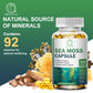 BEAU Sea Moss Capsule Iodine Supplement Support Thyroid Function Reduce Inflammation Protect Joints Boosts Digestion Healthy Gut