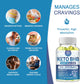 BHB Keto Capsule for Adult Men&Women Slimming Product Lose Weight Appetite Inhibitors Fat Burner Gym Supplement Fast Burning Fat