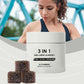 BIYODE Shilajit Soft Candy 3 In 1 Wellness Gummies Shilajit Sea Moss Ashwagandha 30 Gummies Dietary Supplement Increases Energy