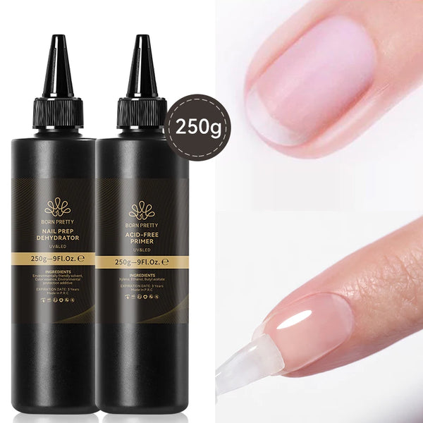 BORN PRETT 250g Nail Prep Dehydrator Quick Air Drying Nail-Primers Gel Nail Polish Base Top Gel Nail Art Vanish Reinforcement Ge in Pakistan