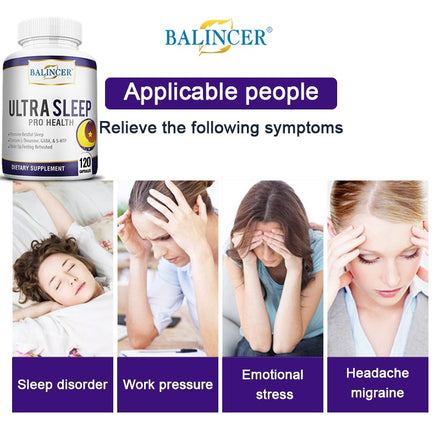 Balancer Deep Sleep, Balances Emotional Stress, Promotes Falling Asleep Faster, Promotes Relaxation Improve Gut Microbial Health