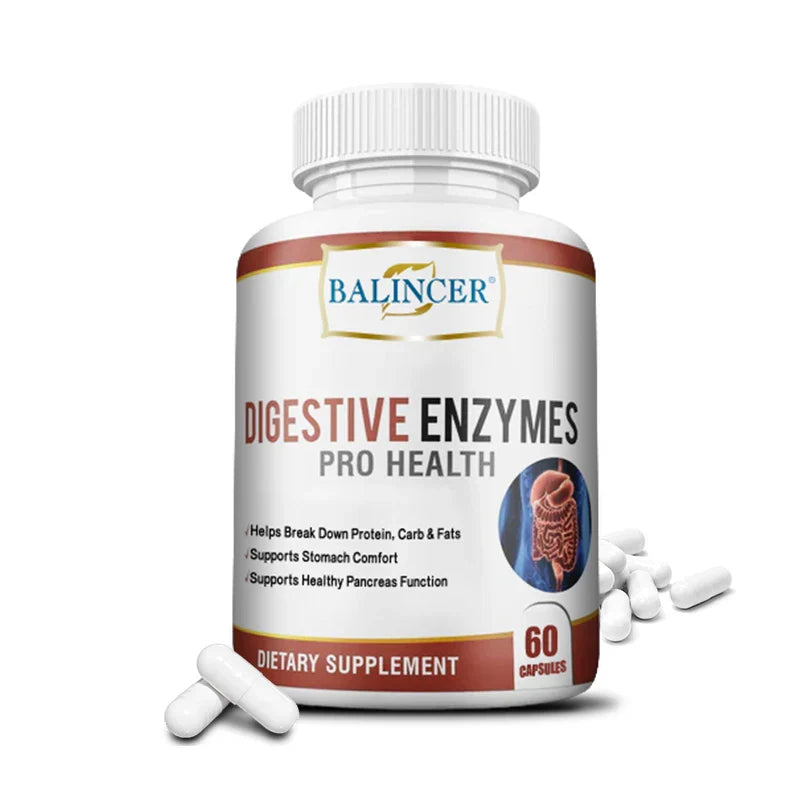 Balincer Digestive Enzyme Supplement - Supports Nutrient Absorption | Gut Health - Immune Support - Non-GMO