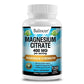 Balincer Magnesium Citrate Supplement Supports Muscle, Nervous System, Bone, Heart Health and Provides Energy
