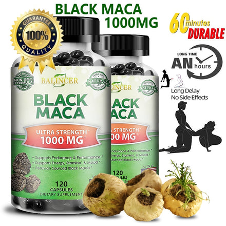 Balincer Men's Testosterone Supplement - Enhances Male Potency, Stamina & Strength, Increases Sex Drive & Muscle Mass