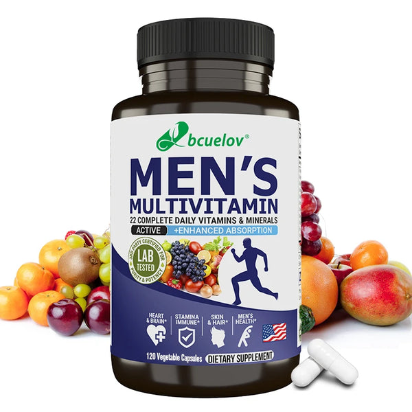 Bcuelov Daily Complete Vitamins & Minerals - Men's Health, Skin & Hair, Stamina Immune System in Pakistan