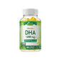 Bcuelov High IQ Brain Booster Supplement DHA Vitamin Capsules Improve Memory Mental Focus Nerve Energy and IQ Spirit