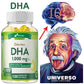 Bcuelov High IQ Brain Booster Supplement DHA Vitamin Capsules Improve Memory Mental Focus Nerve Energy and IQ Spirit