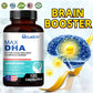 Bcuelov MAX DHA-enhance Memory, Protect Eyesight, Intelligence, Activate Brain Cells, Improve Brain Fatigue, Dietary Supplement