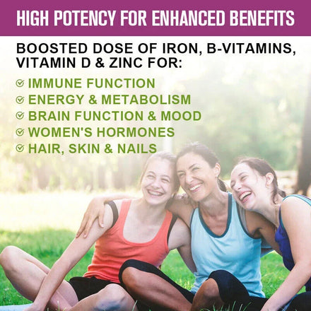 Bcuelov - Women's Multivitamin Supplement with Biotin for Joint, Hair, Skin, Nail, Brain, Heart, Immune and Overall Health