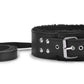 Bdsm Collar Leather And Leash Plush Fetish Bondage Necklace SM Toys Restraints For Adults Women Men Couples Games