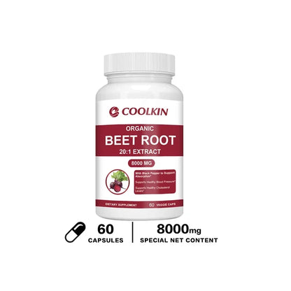 Beet Root - Improved Athletic Performance, Digestive Health, Heart Health, Improved Circulation