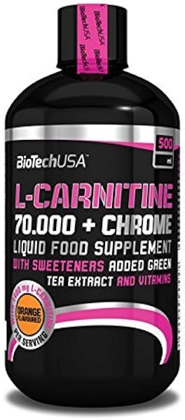 BioTech USA L-CARNITINE 70.000 Chrome Orange by Biotech in Pakistan in Pakistan
