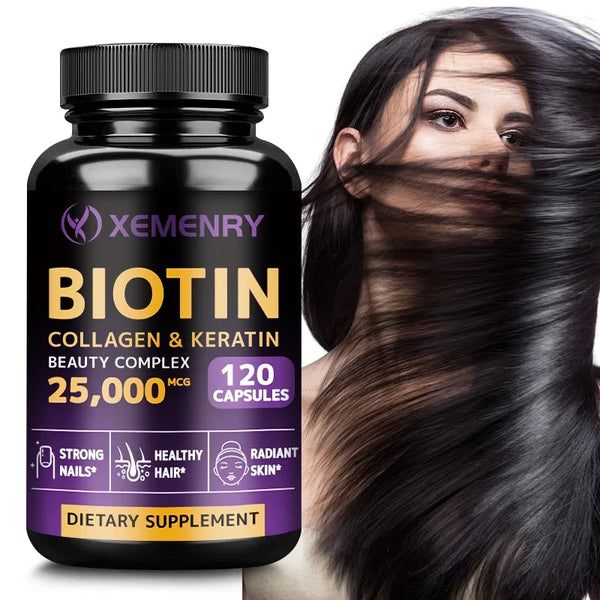 Biotin - Nail, Hair and Skin Health Support, Skin Texture Improvement, Anti-aging in Pakistan