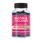 Biotin for Hair Growth - Biotin and Collagen Support Healthy Hair, Strong Nails and Radiant Skin - Hair Growth for Men and Women