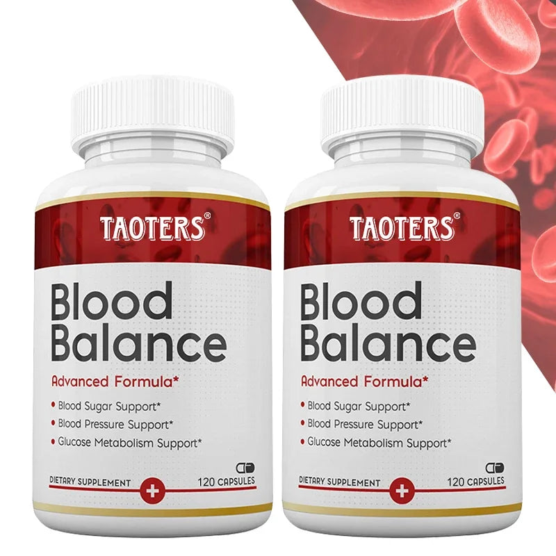 Blood Balancing Nutritional Supplement - Supports Cardiovascular Health, Vitamin Supplementation and Overall Wellbeing