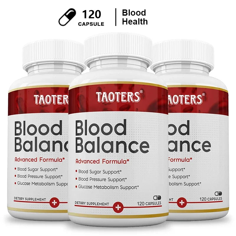 Blood Balancing Nutritional Supplement - Supports Cardiovascular Health, Vitamin Supplementation and Overall Wellbeing