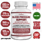 Blood Pressure Support Supplement - Supports Healthy Heart, Cholesterol, Heart, High Blood Pressure & Antioxidants