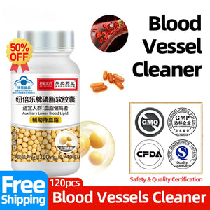 Blood Vessels Capsules Arteriosclerosis Vascular Occlusion Atherosclerosis Cleansers Soybean Phospholipid Blood Lipid Supplement