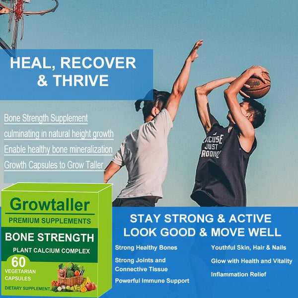 Bone Strength Supplement Enable healthy bone mineralization Stimulates Bone Growth Support Bone Strength Support Bone Strength in Pakistan in Pakistan