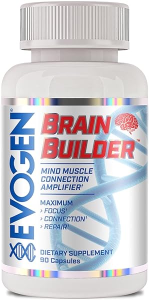 Brain Builder | Mind Muscle Connection Nootropic, Alpha-GPC, Creatinol, Theanine, Yerba Mate, Bacopa Extract, CPD-Choline, Huperzine, | 90 Veggie Capsules in Pakistan in Pakistan