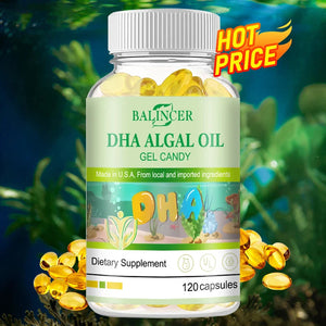 Brain booster, antioxidant, fish oil supplement, support nervous system health, improve attention, memory and concentration