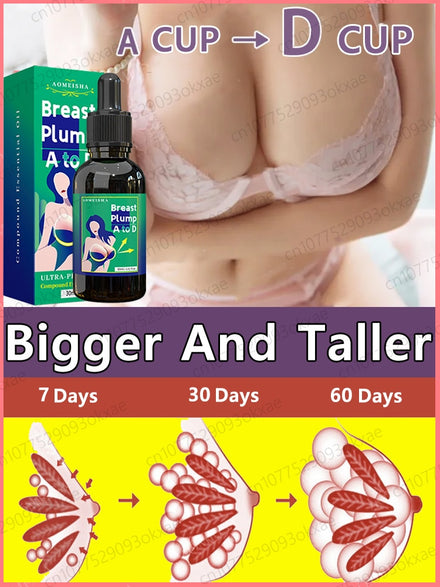 Breast Enlargement Oil Boobs Bigger Breast Lift Firming Increase Breast Enhance Boobs Growth Up Bust Plump Up Breast Enlarge Oil