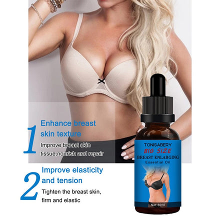 Breast Enlargement Oils Chest Enhancement Elasticity Promote Female Hormone Breast Lift Firming Massage Up Size Bust Care