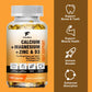 Calcium Magnesium Zinc + D3 Vitamin Nutritional Supplement - Supports Bone Density & Muscle Health - Immune Support