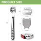 Callus Shaver Remover with 10Replacement Blades Stainless Steel Comfort Grip Foot Corn Scraper Heel Rasp Foot Care Pedicure Tool