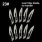 Carbon Steel Carving Metal Scalpel Blades Handle Scalpel DIY Cutting Repair Animal Surgical Knife Tool Kits Box Non Slip