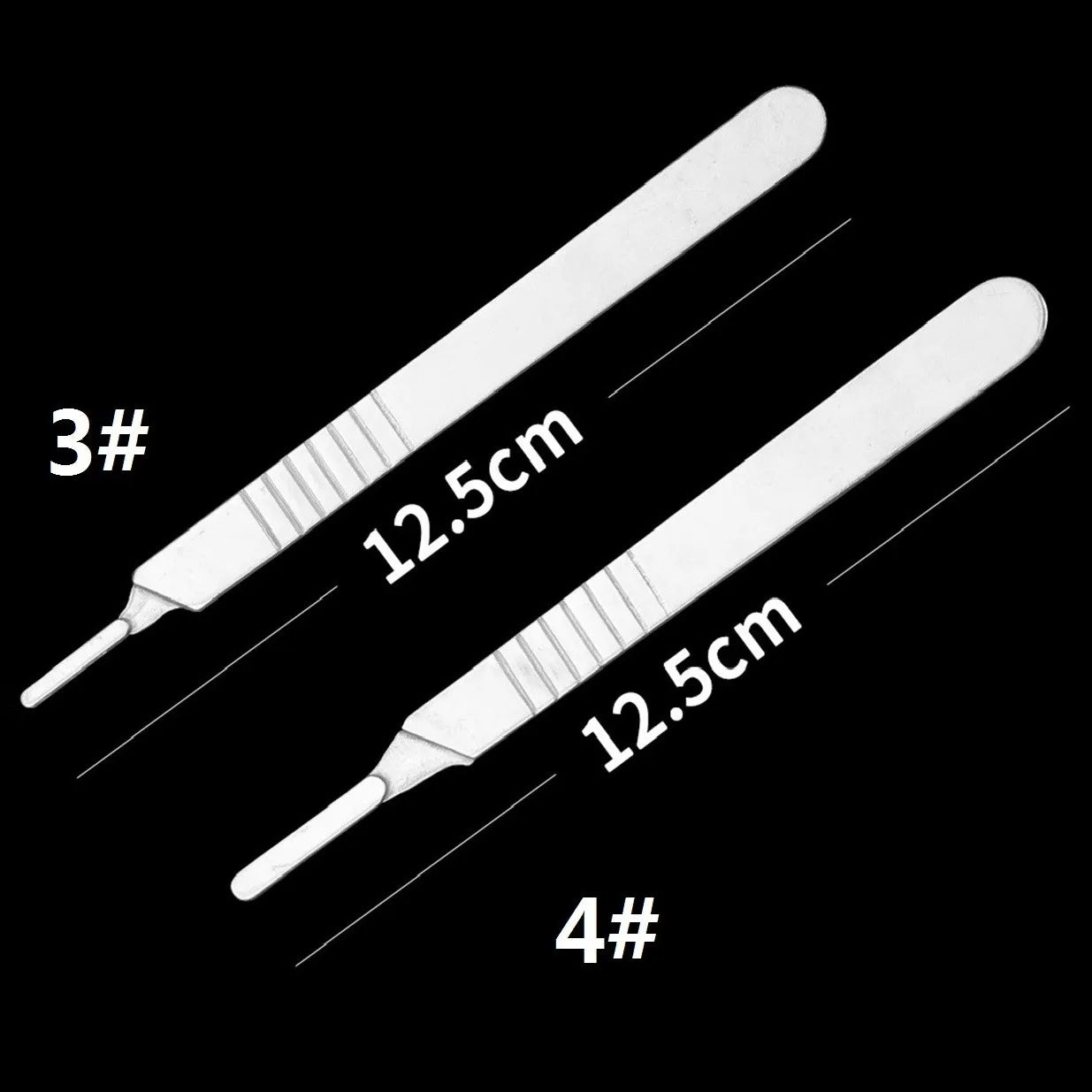 Carbon Steel Surgical Blades Handle Scalpel DIY Cutting Tool PCB Repair Animal Surgical Knife