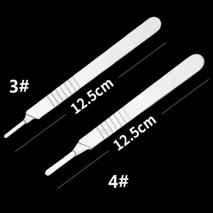 Carbon Steel Surgical Blades Handle Scalpel DIY Cutting Tool PCB Repair Animal Surgical Knife