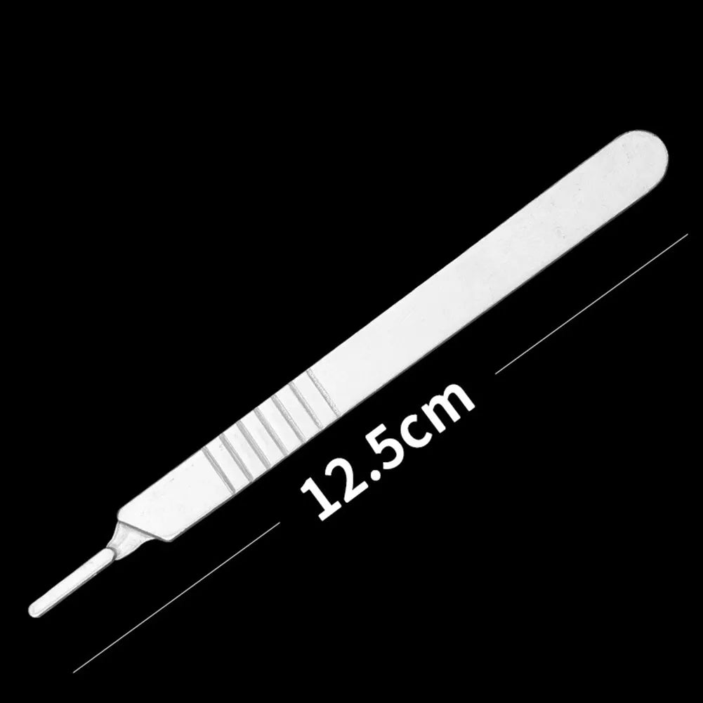 Carbon Steel Surgical Blades Handle Scalpel DIY Cutting Tool PCB Repair Animal Surgical Knife