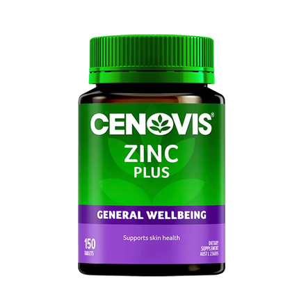 Cenovis Zinc Supplement 150 Tablets/Bottle Free Shipping