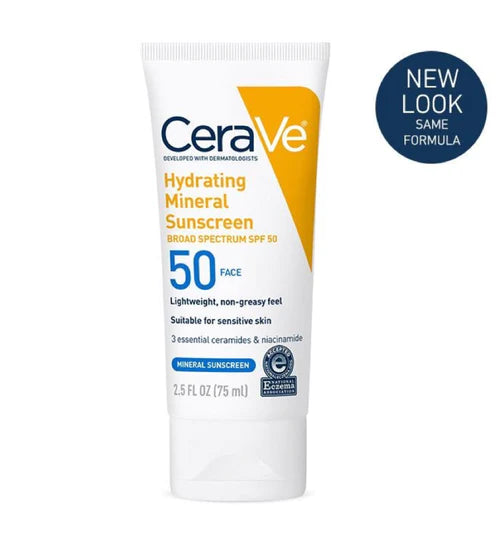 CeraVe Sunscreen Hydrating Mineral Face SPF 50 in Pakistan