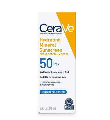 CeraVe Sunscreen Hydrating Mineral Face SPF 50 in Pakistan
