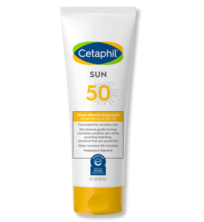 Cetaphil Sunscreen Sheer Mineral  SPF 50