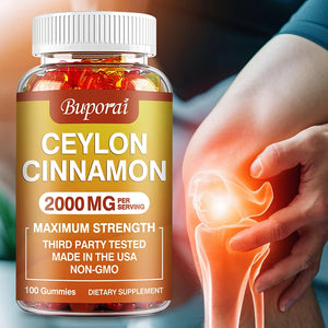 Ceylon Cinnamon Gummies - Joints, Bones, Anti-Inflammatory Support, Antioxidants