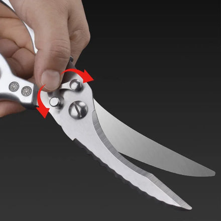 Chicken Bone Scissors Professional Upgraded Poultry Shears Cutter Stainless Steel Turkey Meat Fish Vegetables Kitchen Scissors