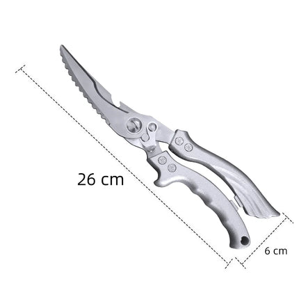 Chicken Bone Scissors Professional Upgraded Poultry Shears Cutter Stainless Steel Turkey Meat Fish Vegetables Kitchen Scissors